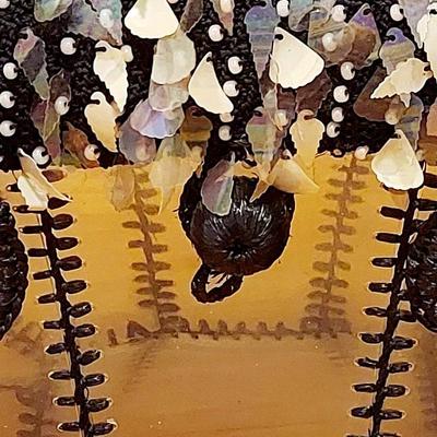 VTG Rare 1960s Plastic Sea Shells Bag