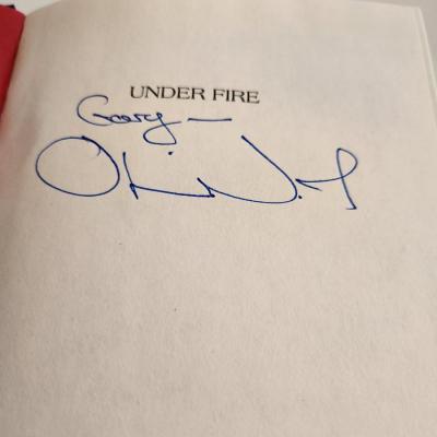 Under Fire, An American Story by Oliver L. North - Autographed
