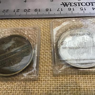 4 Churchill Downs Derby Collectors Tokens