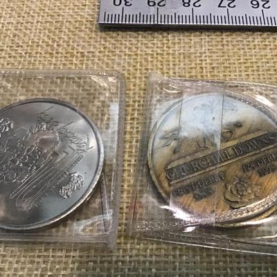 4 Churchill Downs Derby Collectors Tokens