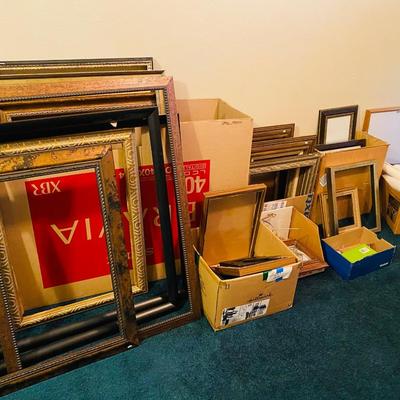 Lot 5: Books, Picture frames & more (Upstairs)