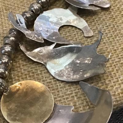 Vintage Silver Southwest/Tribal Necklace