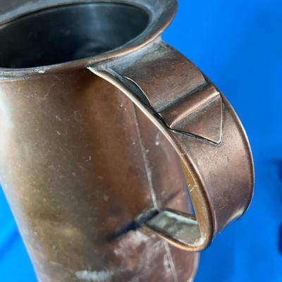 COOL OLD COPPER PITCHER NICE PATINA