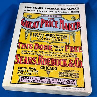 REPRODUCTION 1908 SEARS, ROEBUCK CATALOG 