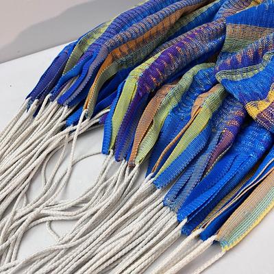 COLORFUL WOVEN NYLON HAMMOCK