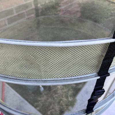 4-TIER HANGING FRUIT VEGETABLE AIR DRYING RACK