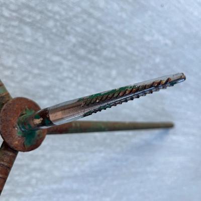 BIG STURDY CHRISTMAS TREE STAND MADE OF RE-BAR