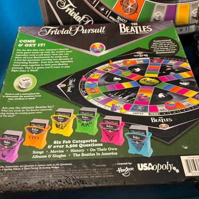 TRIVIAL PURSUIT THE BEATLES COLLECTORâ€™S EDITION GAME