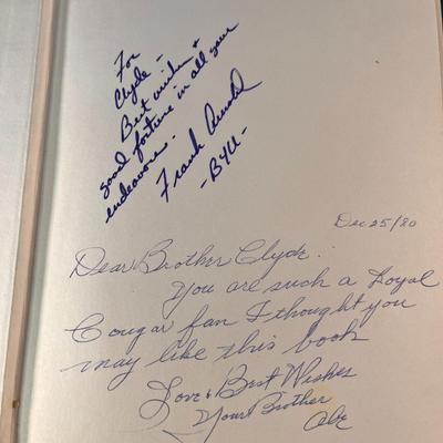 AUTHOR AUTOGRAPHED â€œRISE & SHOUT!â€ BOOK by FRANK ARNOLD 