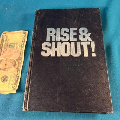 AUTHOR AUTOGRAPHED â€œRISE & SHOUT!â€ BOOK by FRANK ARNOLD 
