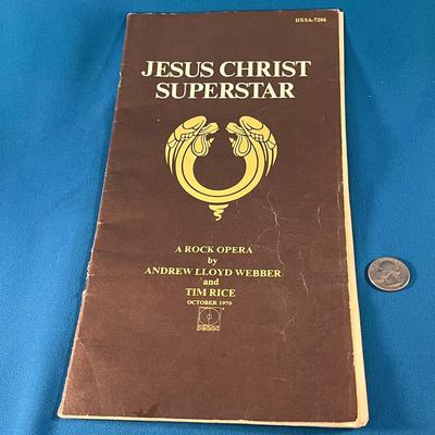 1970 â€œJESUS CHRIST SUPERSTARâ€ PROGRAM LONDON PERFORMANCE 