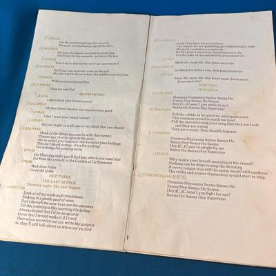 1970 â€œJESUS CHRIST SUPERSTARâ€ PROGRAM LONDON PERFORMANCE 