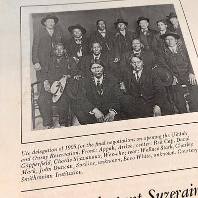 â€œTHE RELUCTANT SUZERAINTY: THE UINTAH AND OURAY RESERVATIONâ€ UTAH HISTORICAL QTRLY.