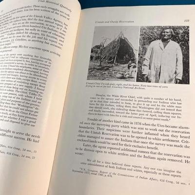 â€œTHE RELUCTANT SUZERAINTY: THE UINTAH AND OURAY RESERVATIONâ€ UTAH HISTORICAL QTRLY.