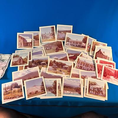 GROUP OF 1960â€™s OR 1970â€™s COLOR PHOTOS SNAPS OF HOMESTEAD AND MIDWAY UTAH 46 CT.