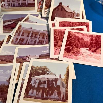GROUP OF 1960â€™s OR 1970â€™s COLOR PHOTOS SNAPS OF HOMESTEAD AND MIDWAY UTAH 46 CT.