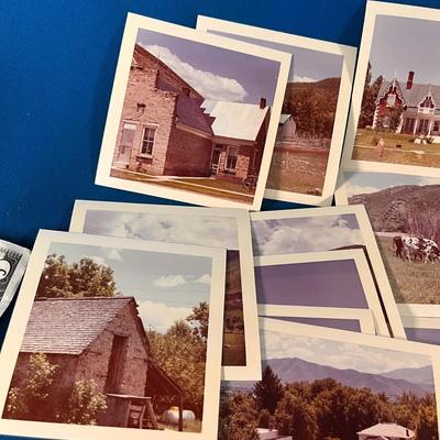 GROUP OF 1960â€™s OR 1970â€™s COLOR PHOTOS SNAPS OF HOMESTEAD AND MIDWAY UTAH 46 CT.