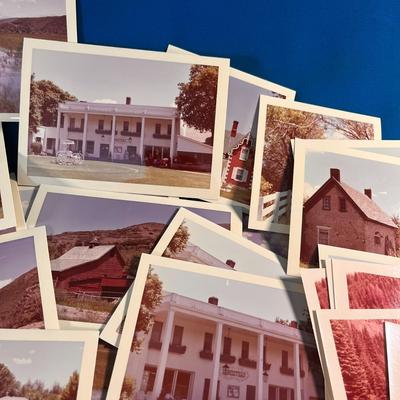 GROUP OF 1960â€™s OR 1970â€™s COLOR PHOTOS SNAPS OF HOMESTEAD AND MIDWAY UTAH 46 CT.