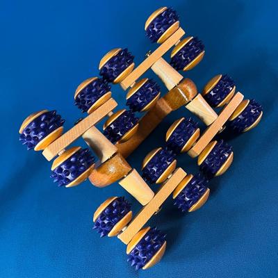 WOOD ROLLER MASSAGER TOOL