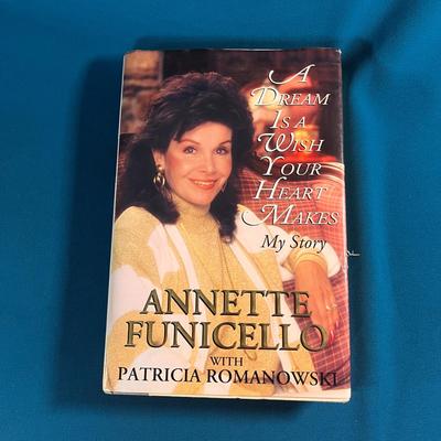 â€œA DREAM IS A WISH YOUR HEART MAKES- MY STORYâ€ BOOK BY ANNETTE FUNICELLO
