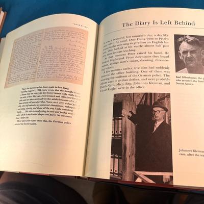 â€œANNE FRANK- BEYOND THE DIARYâ€ BOOK by R. van der ROL & R. VERHOEVEN