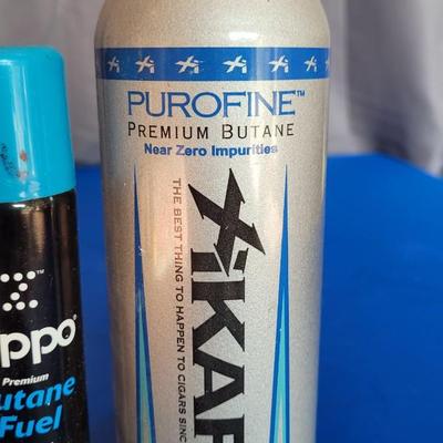 Cans of Butane