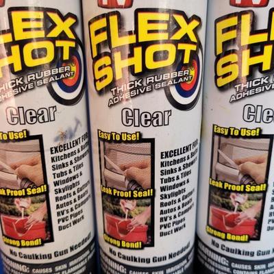 Full bottles of Flex Shot