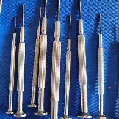 Small Screw Drivers and Tweezers