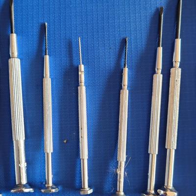 Small Screw Drivers and Tweezers