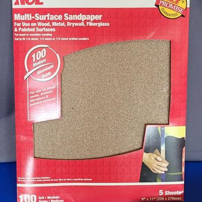 Sandpaper lot