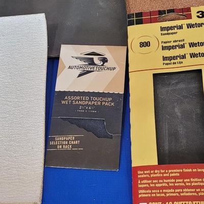 Sandpaper lot