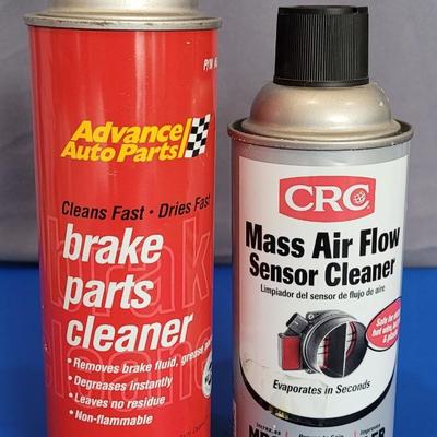 Brake and Mass Air Flow Sensor Cleaners