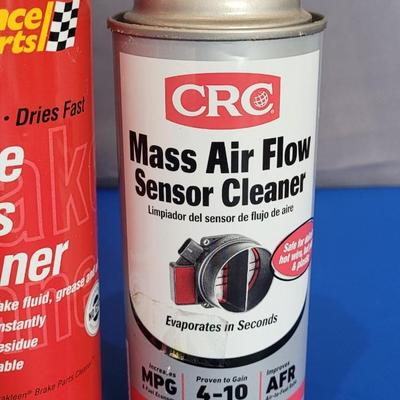 Brake and Mass Air Flow Sensor Cleaners