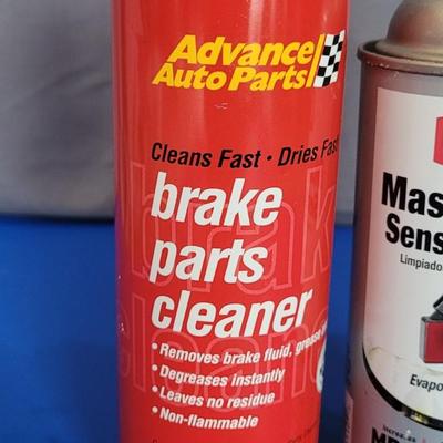 Brake and Mass Air Flow Sensor Cleaners