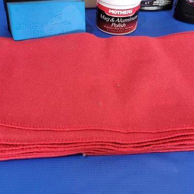Auto Cleaning Chemicals, Shop Towels and Sponge