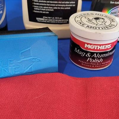 Auto Cleaning Chemicals, Shop Towels and Sponge