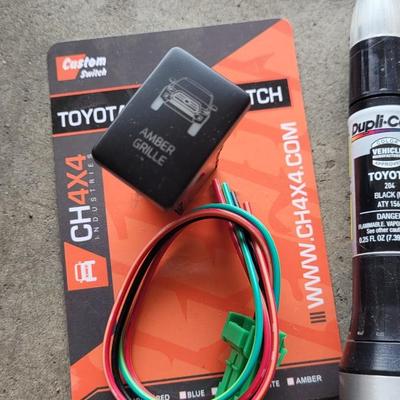 Toyota Touch Up Paint, Emblem, Push Switch, TRD Alphine AMP