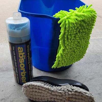 Car Washing Bucket and Accessories