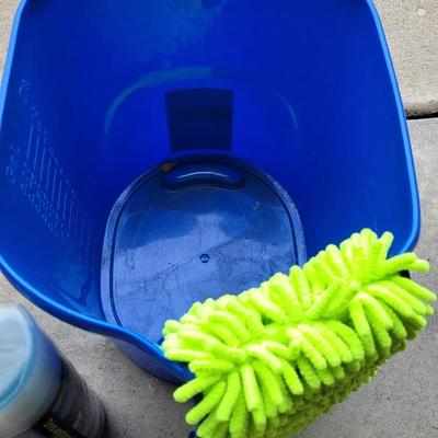 Car Washing Bucket and Accessories