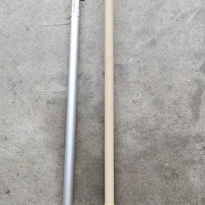Telescopic Pole and Window Cleaning Squeegee