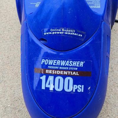 Residential 1400 PSI Power Washer