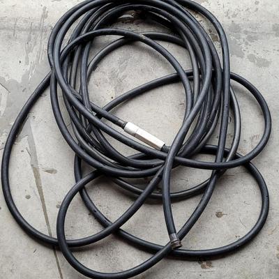 Black Water Hose with On/Off Switch