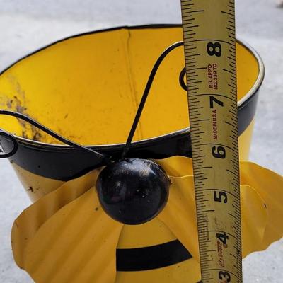 Gardening Tools, Kneel Pads, and Metal Bee Pot