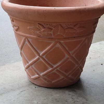 (2) Large Gardening Pots