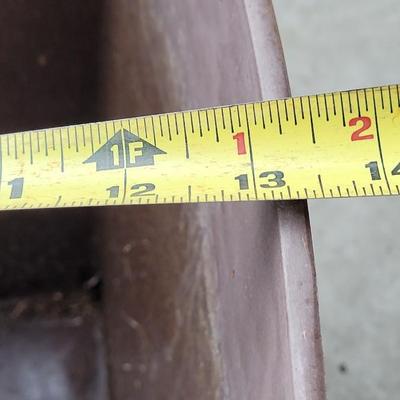 (2) Large Gardening Pots