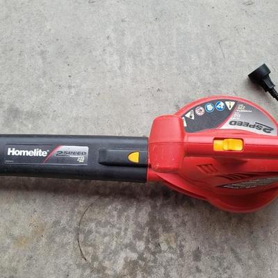 Electric Homelite 2 Speed Blower