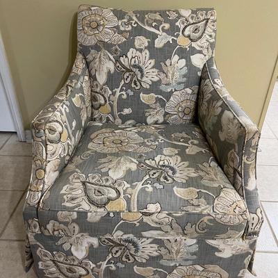 Pair of Swivel, Rocking  Accent Chair