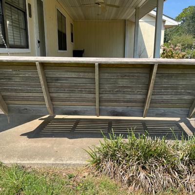 Wooden Porch Swing