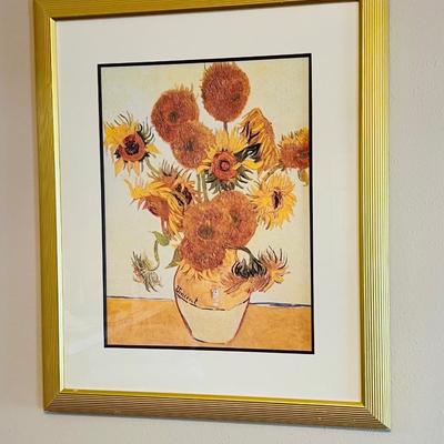 Sunflowers Framed Print