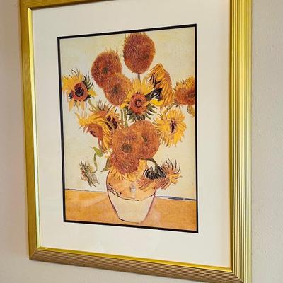 Sunflowers Framed Print